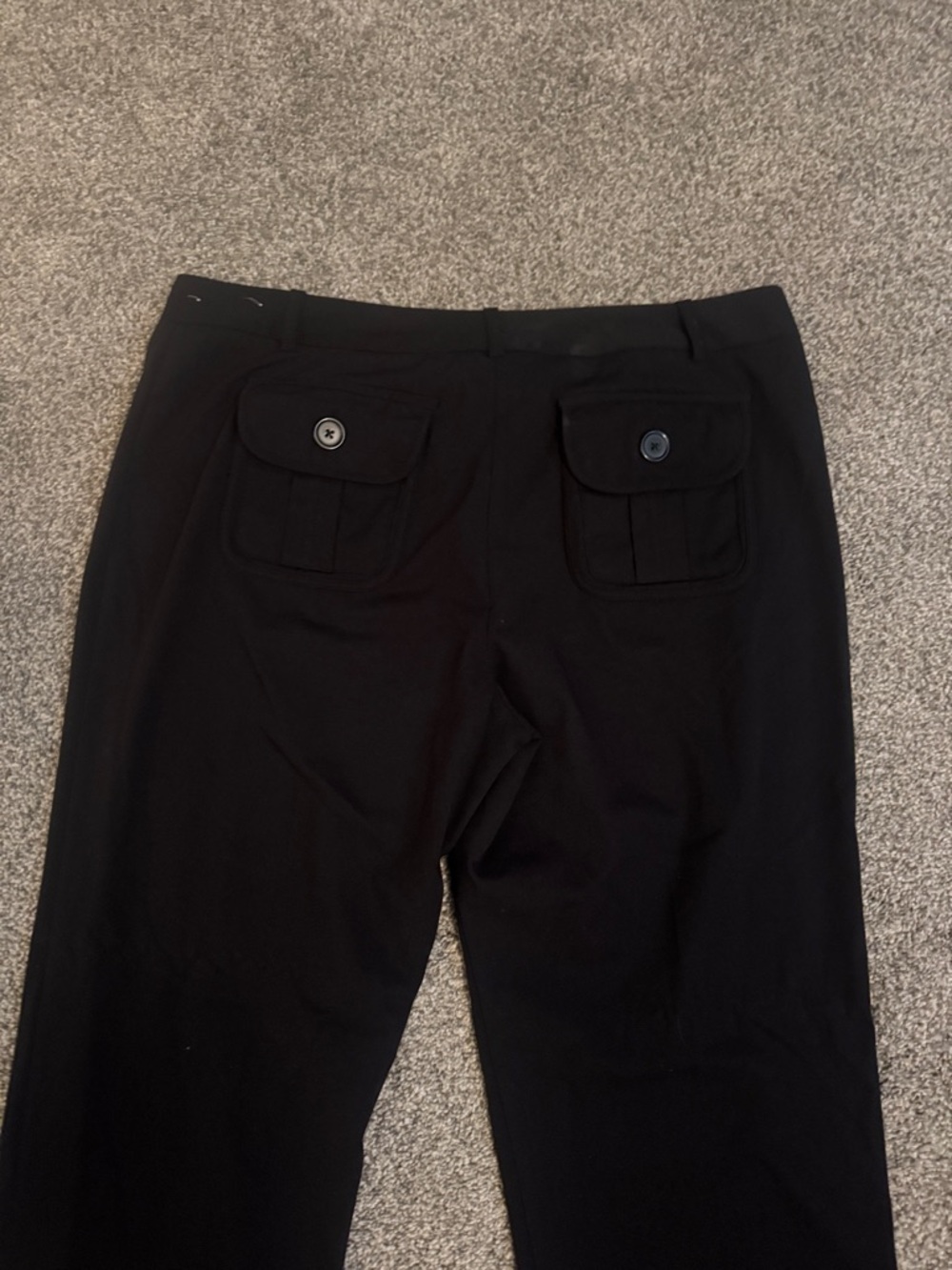 Worthington Black Women's Straight Leg Trousers - Picture 4 of 4